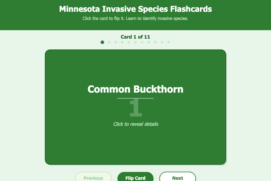 Invasive Species Flashcards